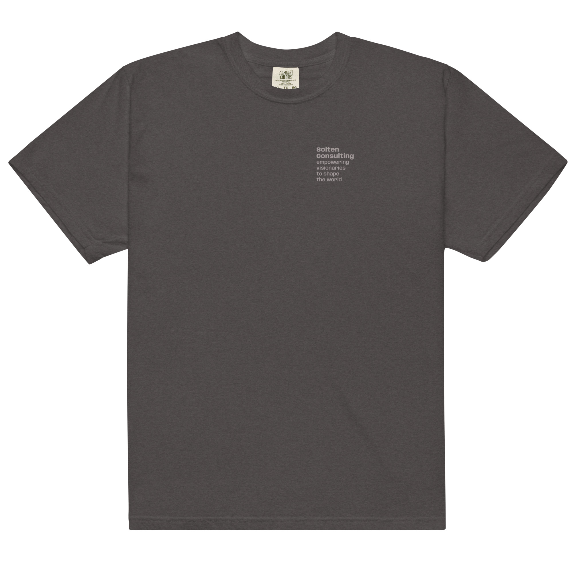 015 Unisex garment-dyed heavyweight t-shirt