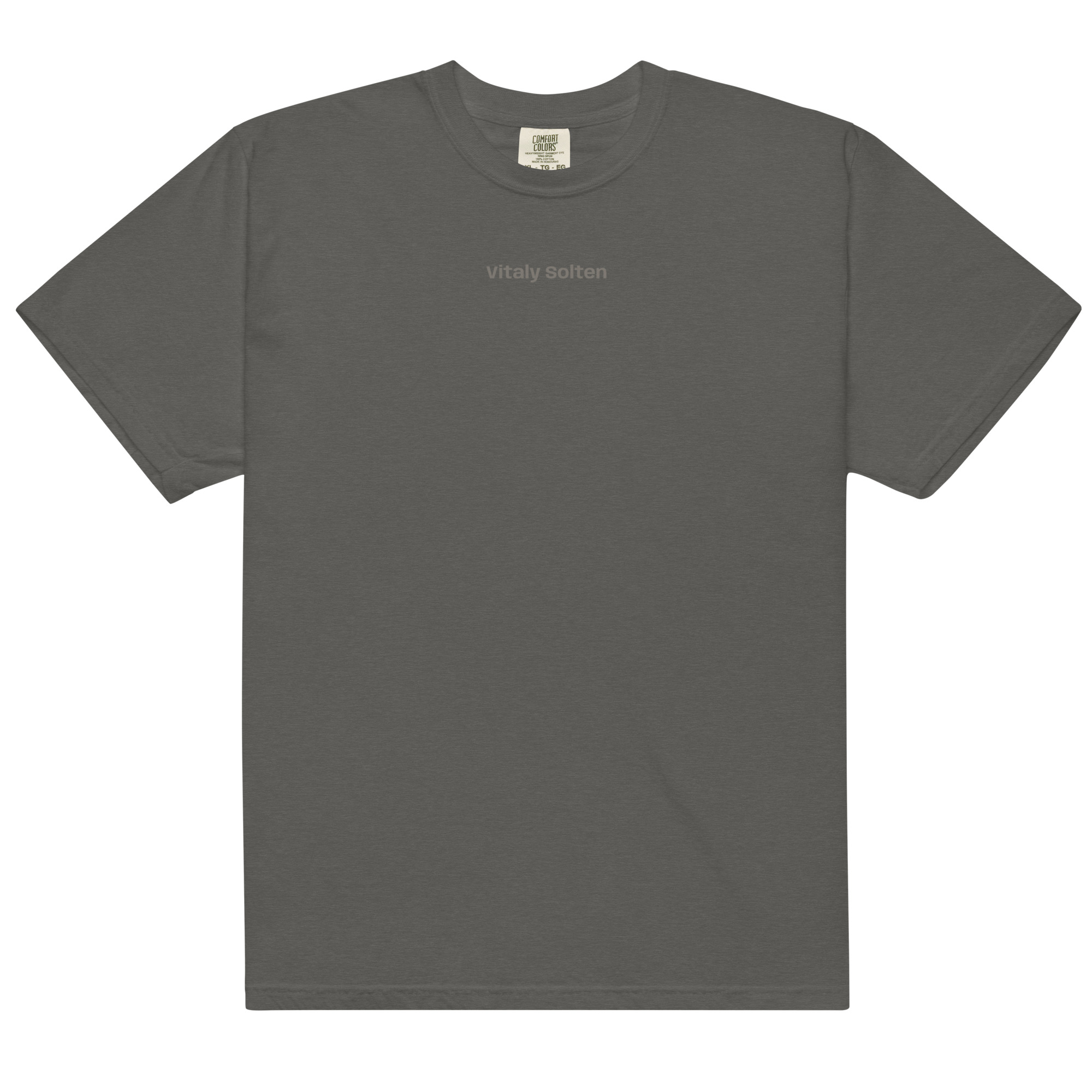 007 Unisex garment-dyed heavyweight t-shirt